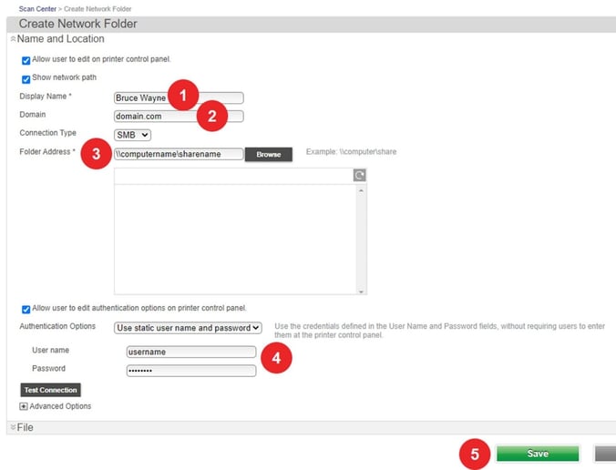 05-create-network-folder-form