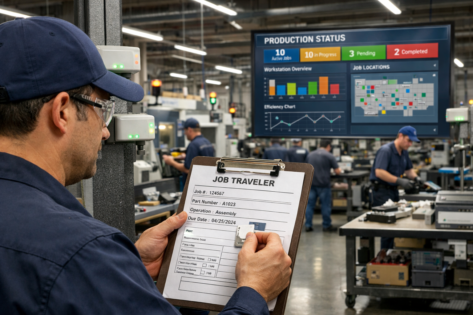 How RFID Tracking Transforms Manufacturing Floor Visibility