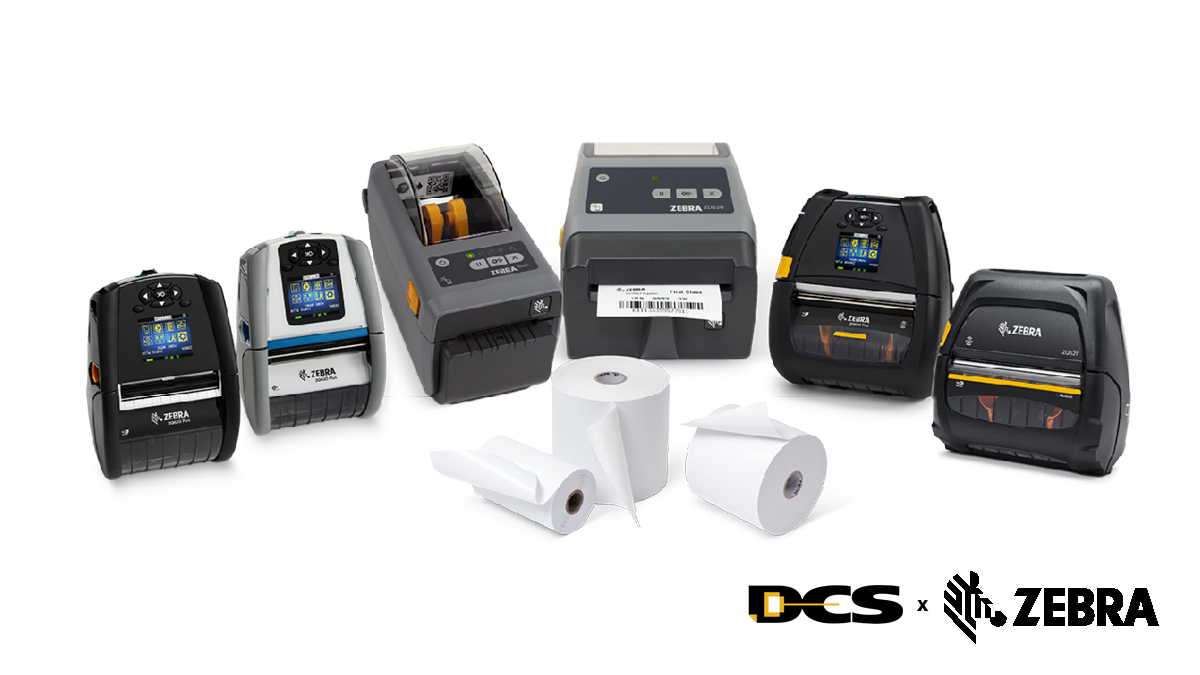Zebra Printer Rack Maximizing Efficiency with Zebra Technologies and DCS Support